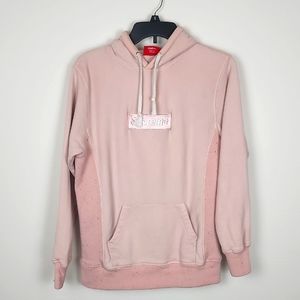 SUPREME vintage pink hoodie